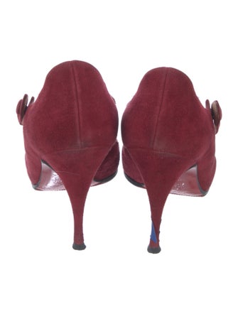Christian Louboutin Suede Pumps