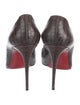 Christian Louboutin Embossed Leather Pumps