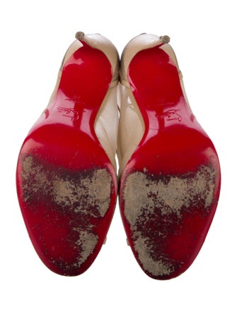 Christian Louboutin Open Ondessa Mesh Lace-Up Boots