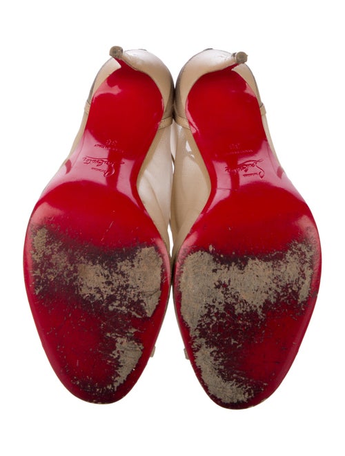 Christian Louboutin Open Ondessa Mesh Lace-Up Boots