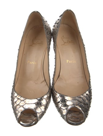 Christian Louboutin Python Espadrilles