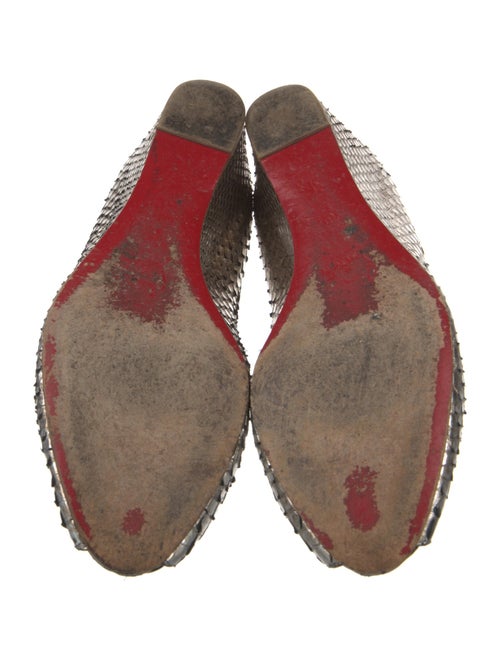 Christian Louboutin Python Espadrilles