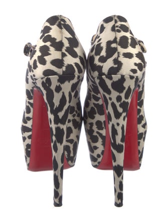 Christian Louboutin Leopardino Lady Daf Animal Print Pumps