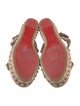 Christian Louboutin Rockstud Spike Leather Espadrilles