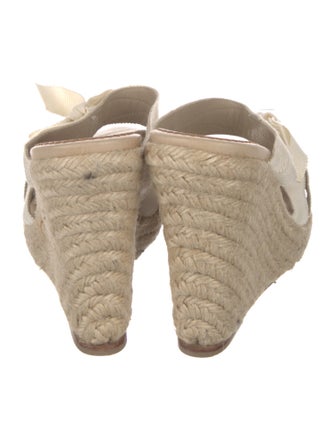 Christian Louboutin Bow Accents Espadrilles