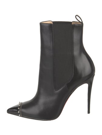 Christian Louboutin Banjo Spike Accents Chelsea Boots