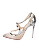 Christian Louboutin Mesh Crystal pumps