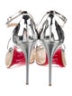 Christian Louboutin Mesh Crystal pumps