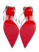 Christian Louboutin Mesh Crystal pumps