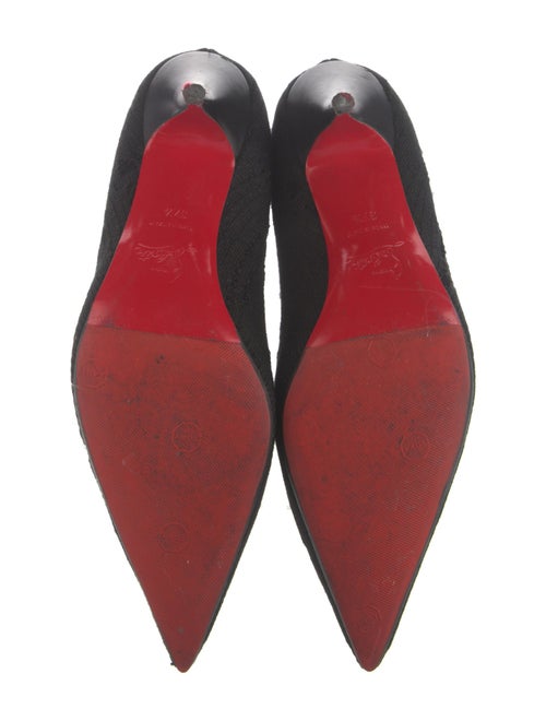 Christian Louboutin Distressed Accents Sock Boots