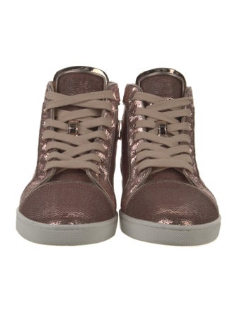Christian Louboutin Sequins Sequin Embellishments Sneakers
