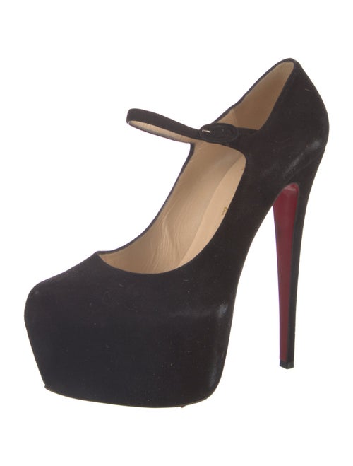Christian Louboutin Suede Pumps