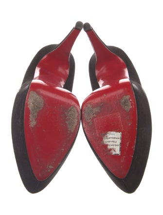 Christian Louboutin Suede Pumps