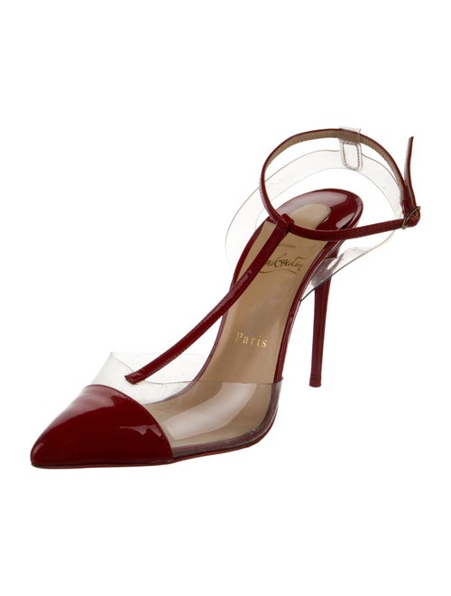 Christian Louboutin PVC T-Strap Pumps