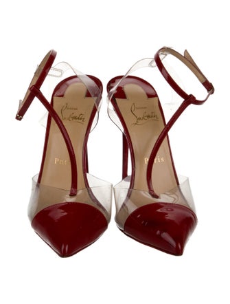 Christian Louboutin PVC T-Strap Pumps