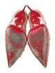 Christian Louboutin Python Animal Print Pumps