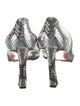 Christian Louboutin Embossed Leather Animal Print Pumps