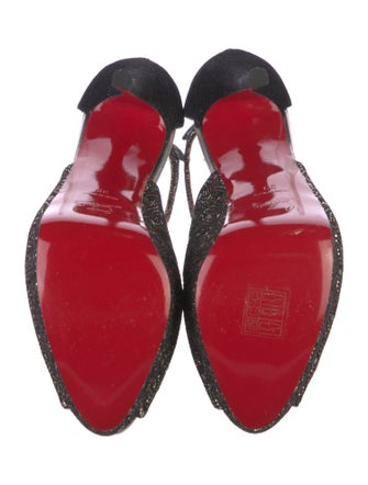 Christian Louboutin Sequins Patterned Sandals