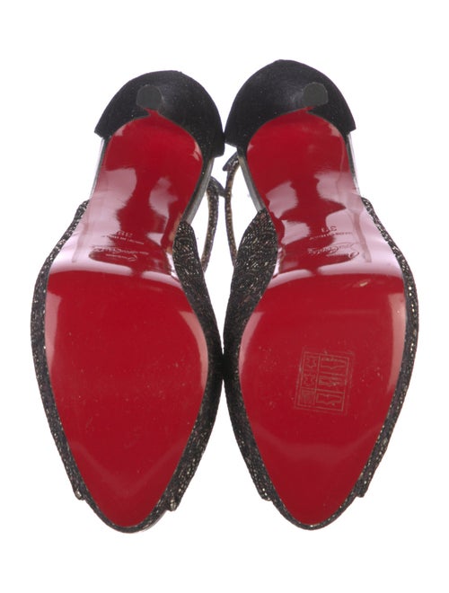 Christian Louboutin Sequins Patterned Sandals