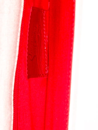 Christian Louboutin Canvas Clutch
