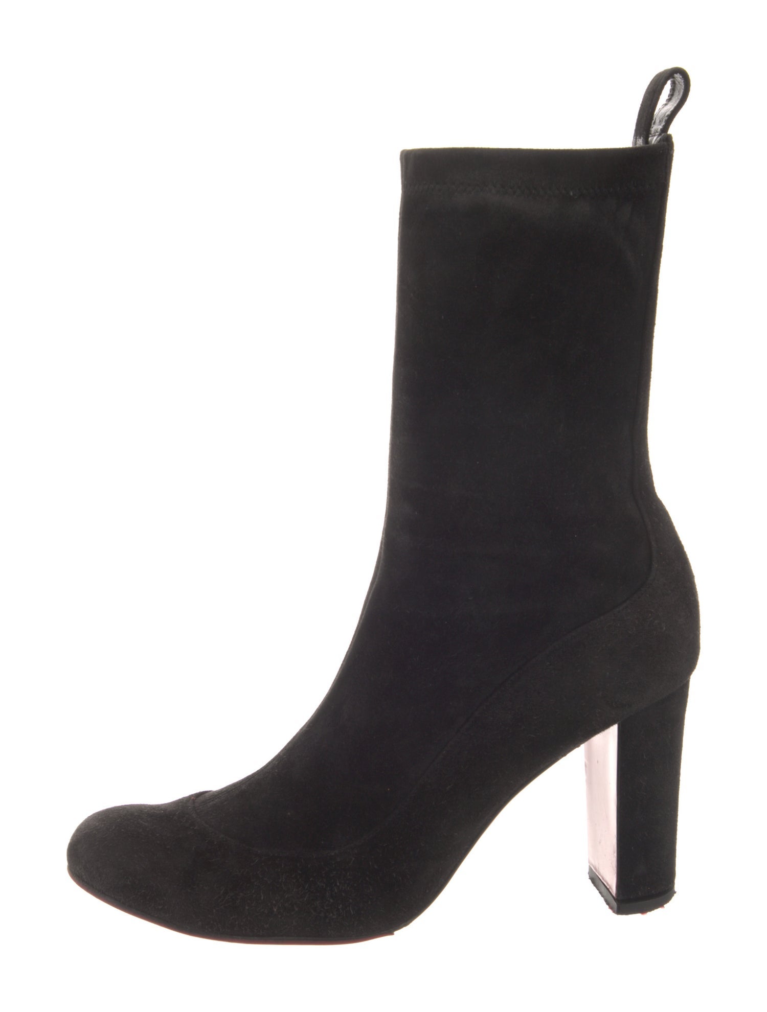 Christian Louboutin Suede Sock Boots