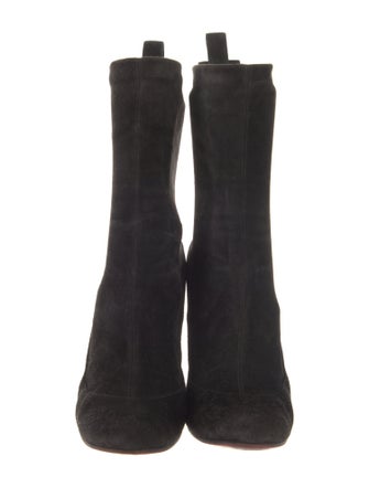 Christian Louboutin Suede Sock Boots