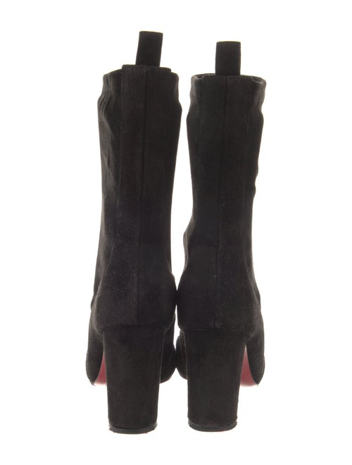 Christian Louboutin Suede Sock Boots
