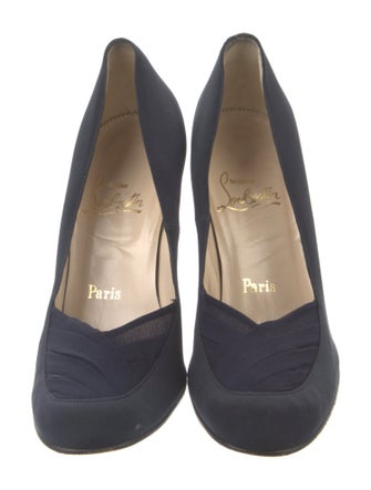 Christian Louboutin Satin Pumps