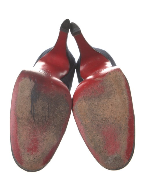 Christian Louboutin Satin Pumps