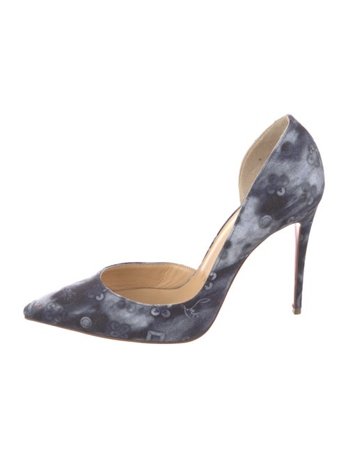Christian Louboutin Tie-Dye Print D'Orsay Pumps