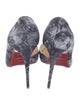 Christian Louboutin Tie-Dye Print D'Orsay Pumps