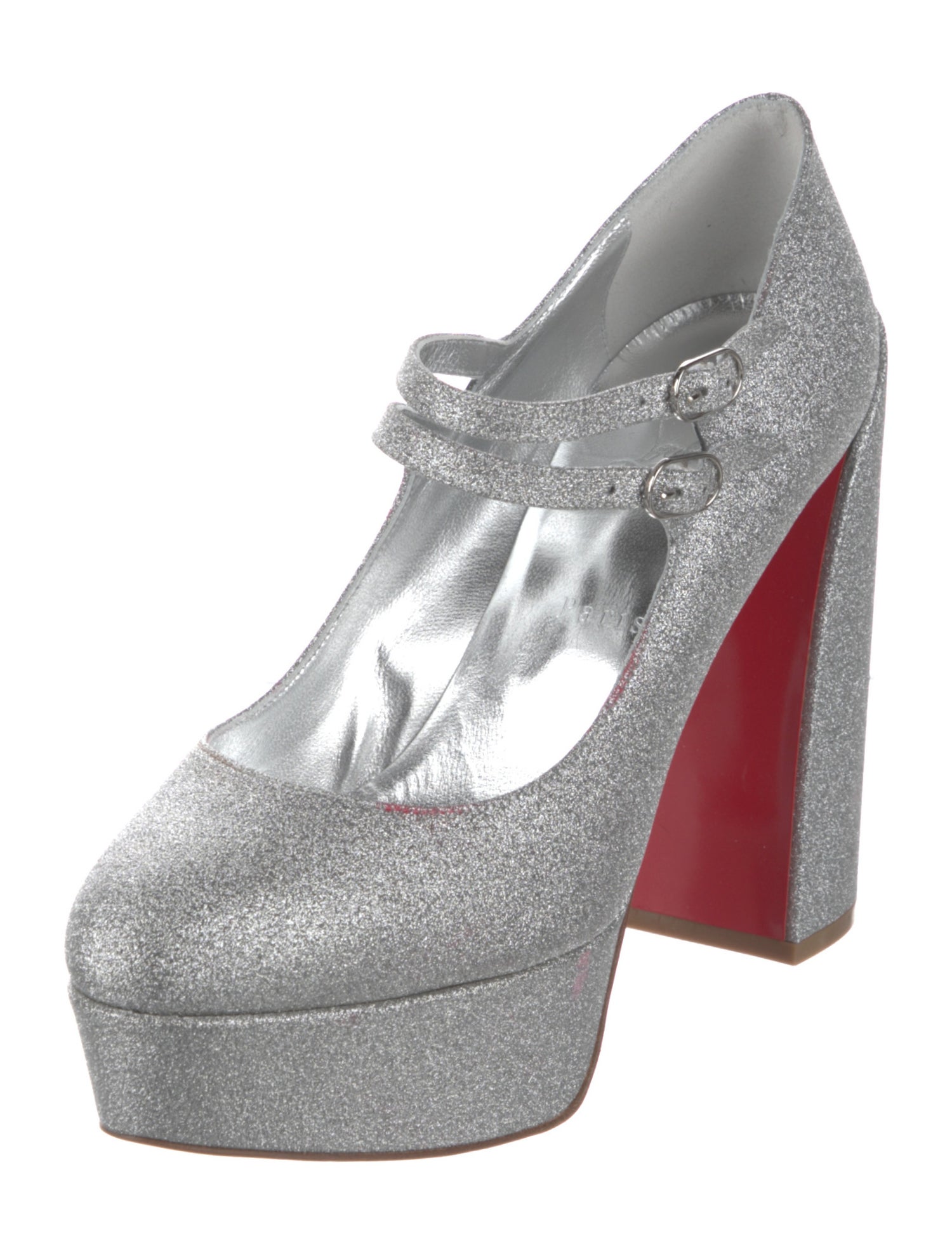 Christian Louboutin Glitter Pumps