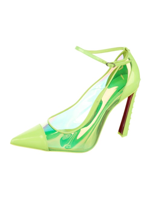 Christian Louboutin PVC Studded Accents Pumps