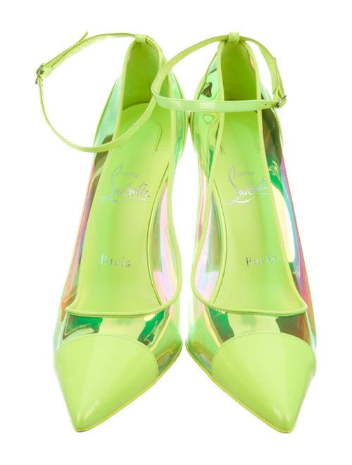 Christian Louboutin PVC Studded Accents Pumps