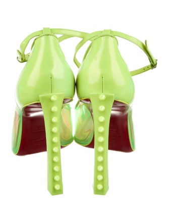 Christian Louboutin PVC Studded Accents Pumps