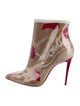 Christian Louboutin PVC Printed Boots