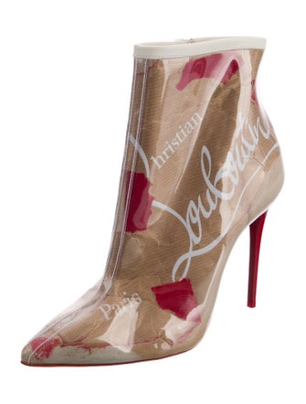 Christian Louboutin PVC Printed Boots