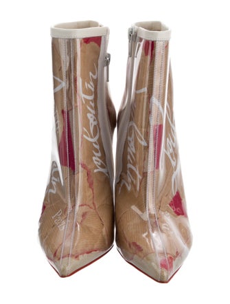 Christian Louboutin PVC Printed Boots