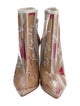 Christian Louboutin PVC Printed Boots