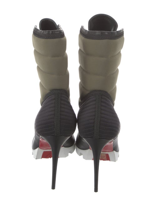 Christian Louboutin Leather Lace-Up Boots