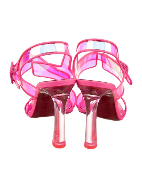 Christian Louboutin PVC Slingback Sandals