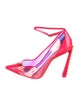 Christian Louboutin PVC Studded Accents Pumps