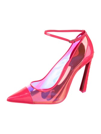Christian Louboutin PVC Studded Accents Pumps