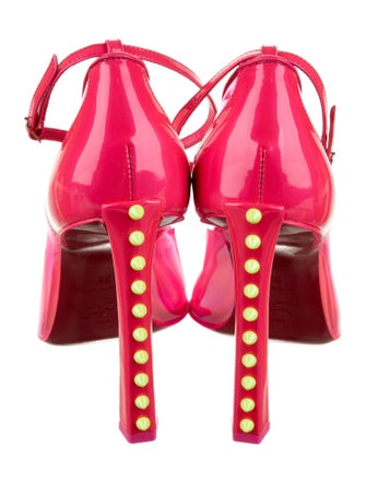 Christian Louboutin PVC Studded Accents Pumps