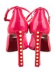 Christian Louboutin PVC Studded Accents Pumps