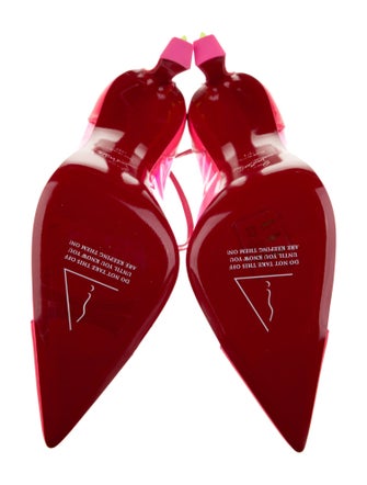 Christian Louboutin PVC Studded Accents Pumps