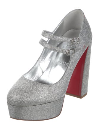 Christian Louboutin Glitter Pumps