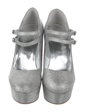 Christian Louboutin Glitter Pumps