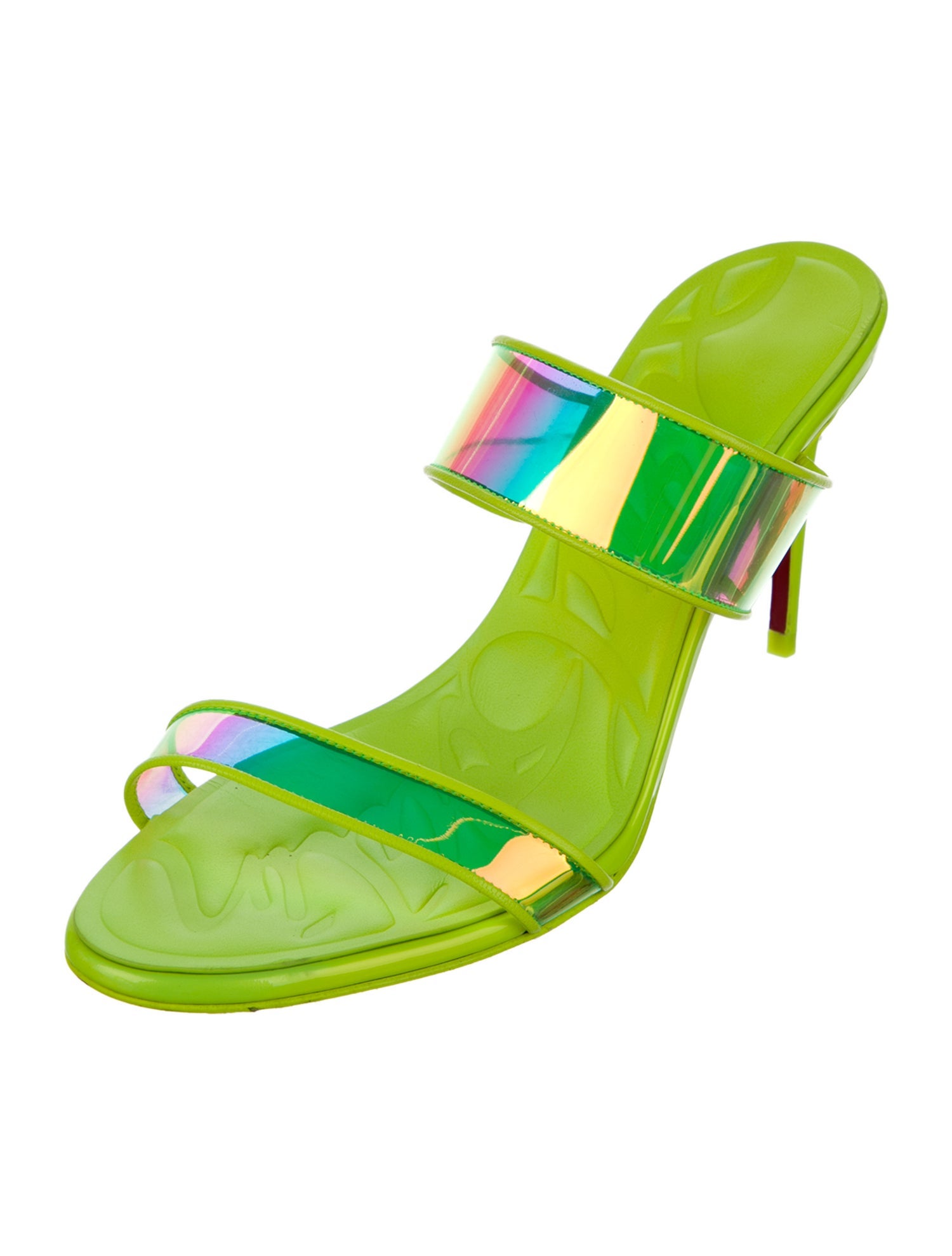 Christian Louboutin PVC Slides