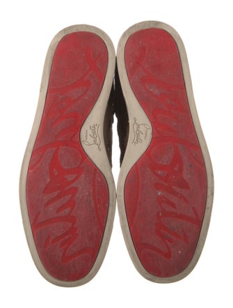 Christian Louboutin Ponyhair Printed Sneakers